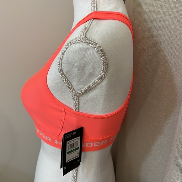 Under Armour Mid Crossback Sports Bra - Picture 5 of 5